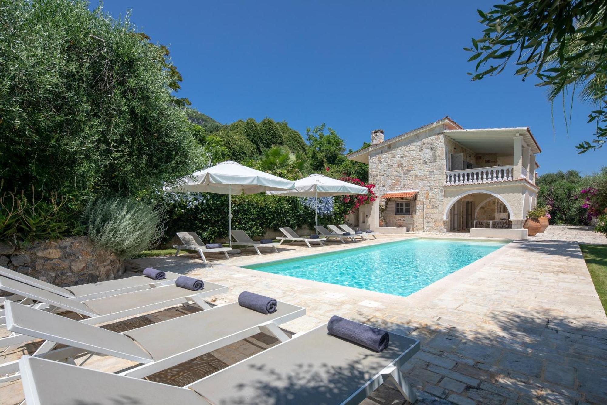 Ionian Garden Villas - Villa Pietra ベニテス エクステリア 写真