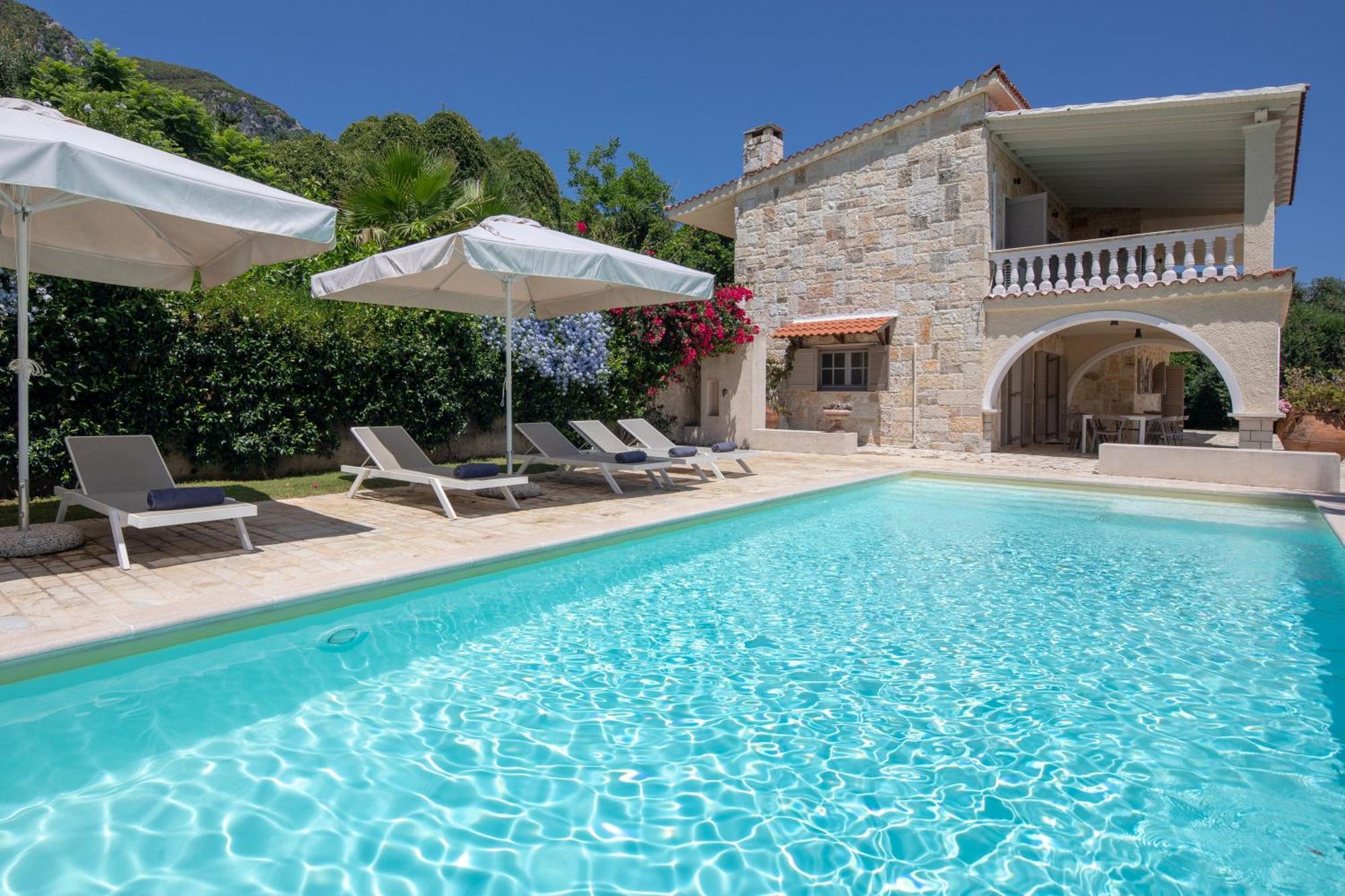 Ionian Garden Villas - Villa Pietra ベニテス エクステリア 写真