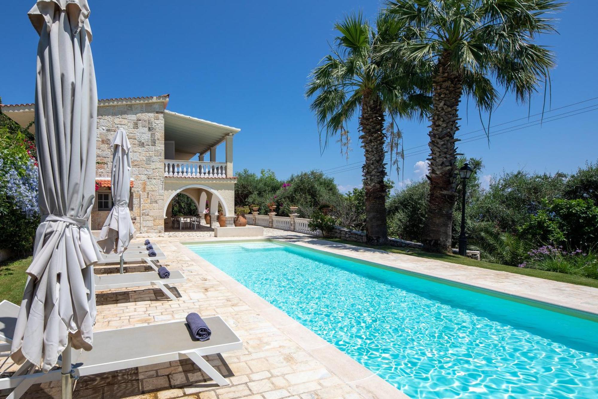 Ionian Garden Villas - Villa Pietra ベニテス エクステリア 写真