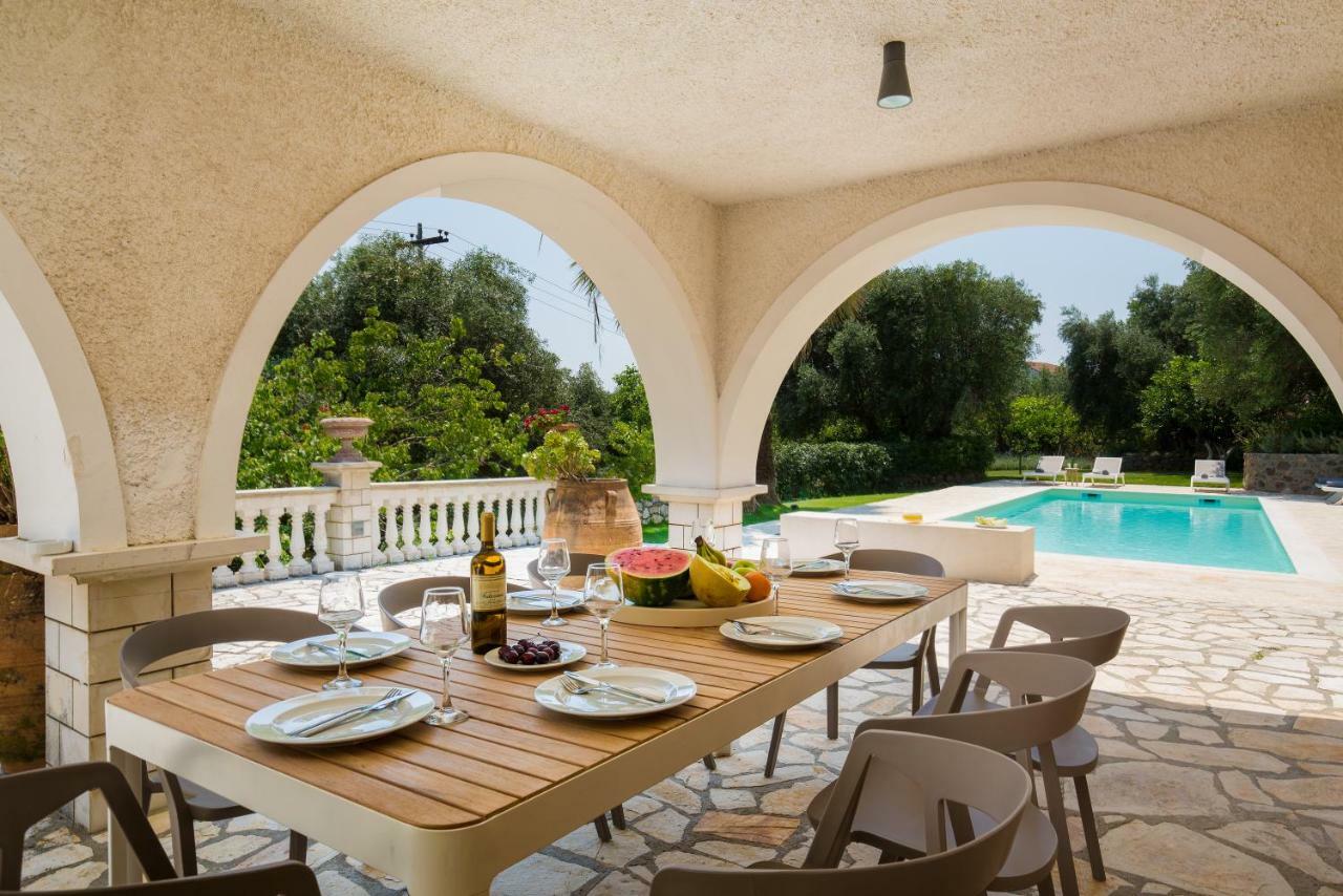 Ionian Garden Villas - Villa Pietra ベニテス エクステリア 写真